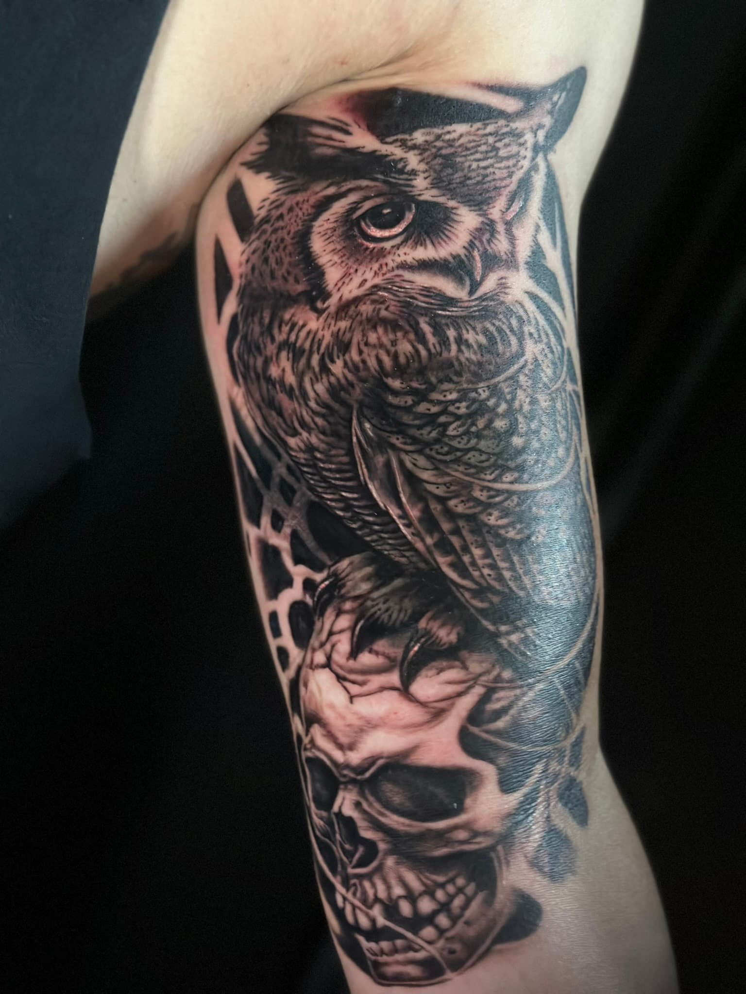 Cover-Ups tattoo by Isaac Mackenzie at TNT Tattoo, Aiea, Oahu