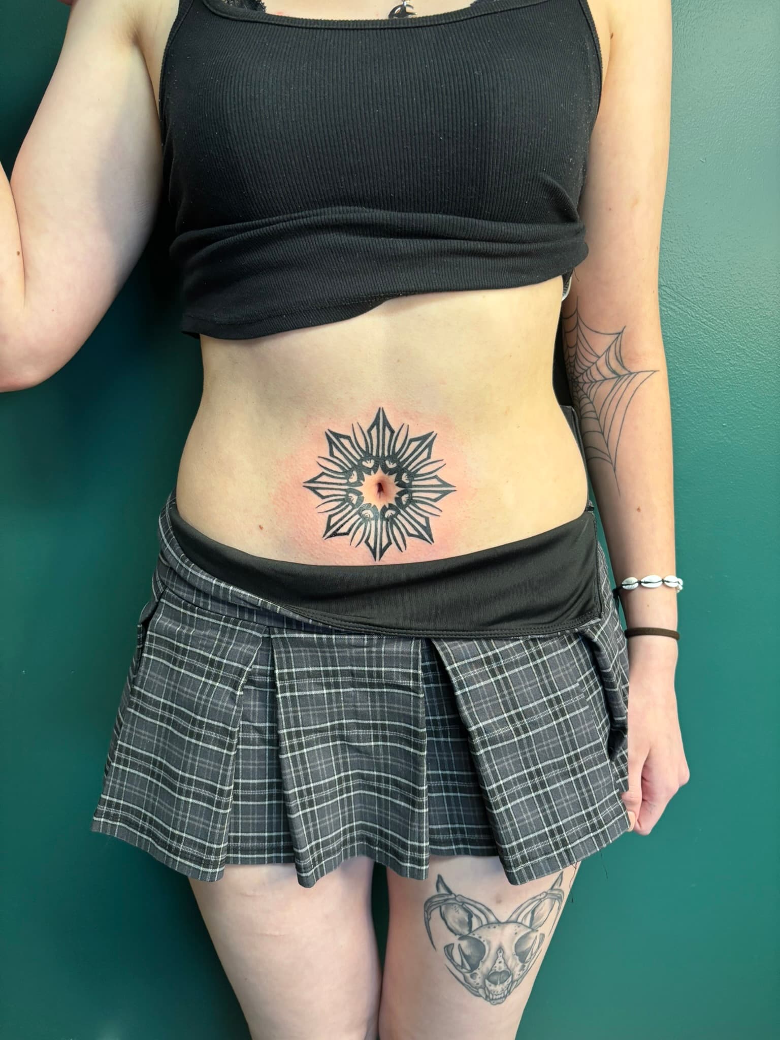 Polynesian radial tribal design by Isaac Mackenzie, Hawaii