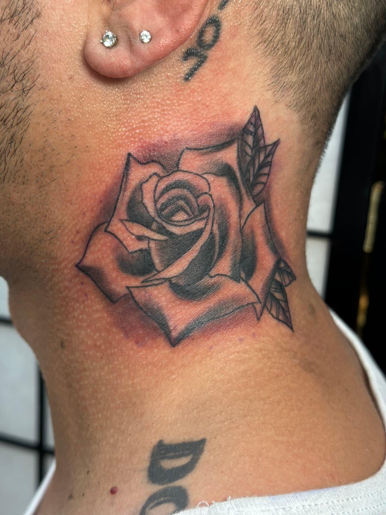 American traditional rose flash by Isaac Mackenzie, Oahu